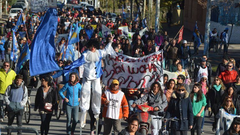 El paro de ATEN sigue hasta el 28 y será el más largo