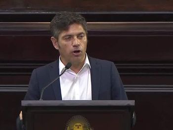 Los furcios virales del gobernador bonaerense en su discurso.