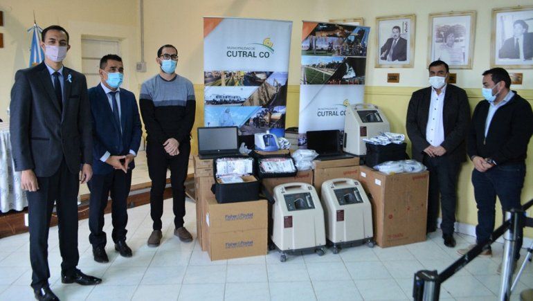 Covid-19: la Municipalidad de Cutral Co donó insumos a su hospital