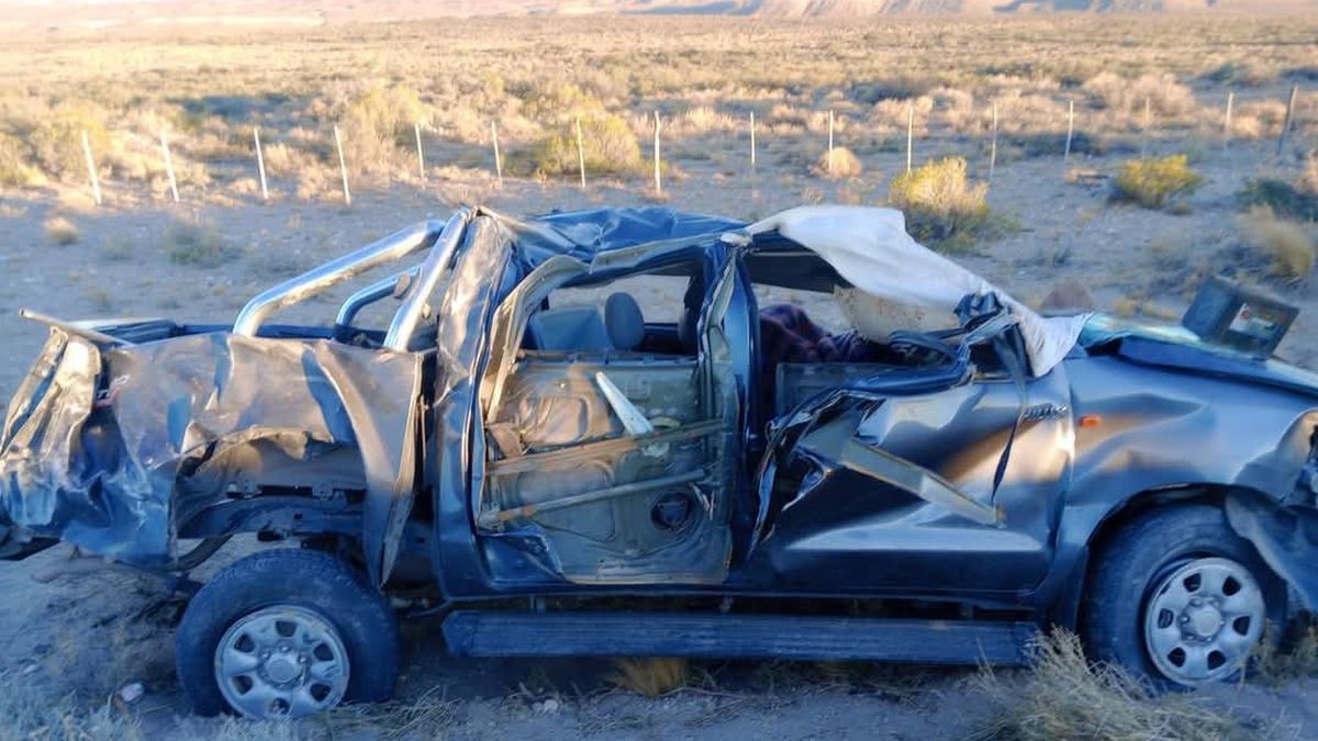 Tragedia en ruta 40: falleció un hombre en un vuelco cerca de Santo Tomás