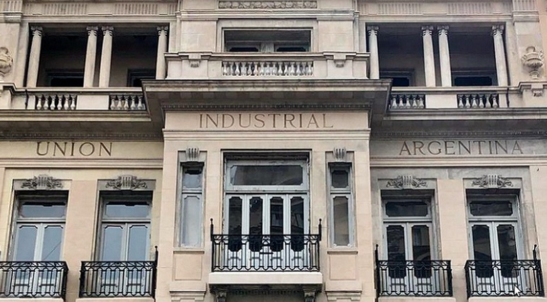 Sede de la Unión Industrial Argentina (UIA) en Avenida de Mayo al 1000 en Ciudad de Buenos Aires