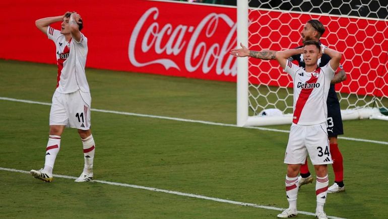 Los tres jugadores que no tendrá River para enfrentar al Inter de Milán