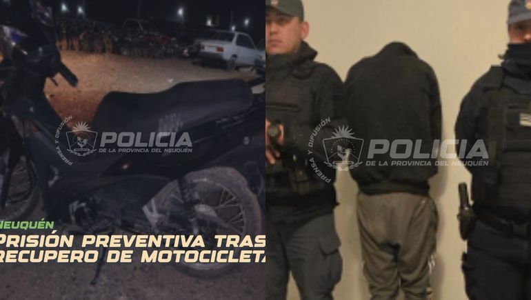Robó una moto, lo identificaron por las cámaras y quedó en prisión preventiva