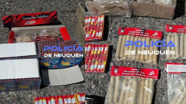 Detienen a un joven que vendía pirotecnia por Facebook