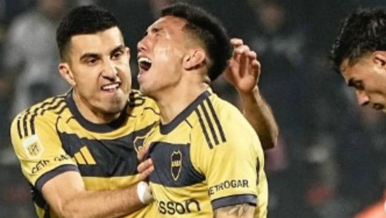 La emocionante reacción de Alan Velasco tras marcar su primer tanto en Boca y romper una racha negativa