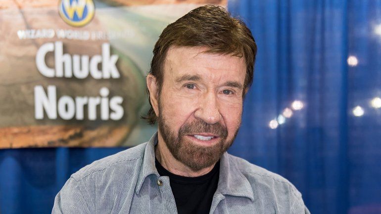 Chuck Norris reapareció en la TV tras años de estar retirado