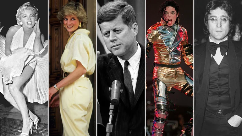 Cómo fueron las últimas cenas de los famosos que murieron trágicamente