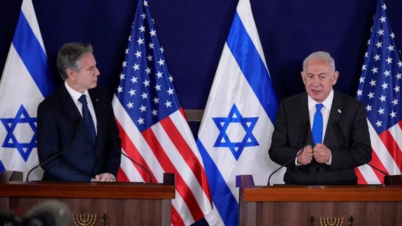 Israel no estará sólo, mientras Estados Unidos exista, estaremos siempre ahí a su lado, dijo Antony Blinken, secretario de Estado EE.UU.