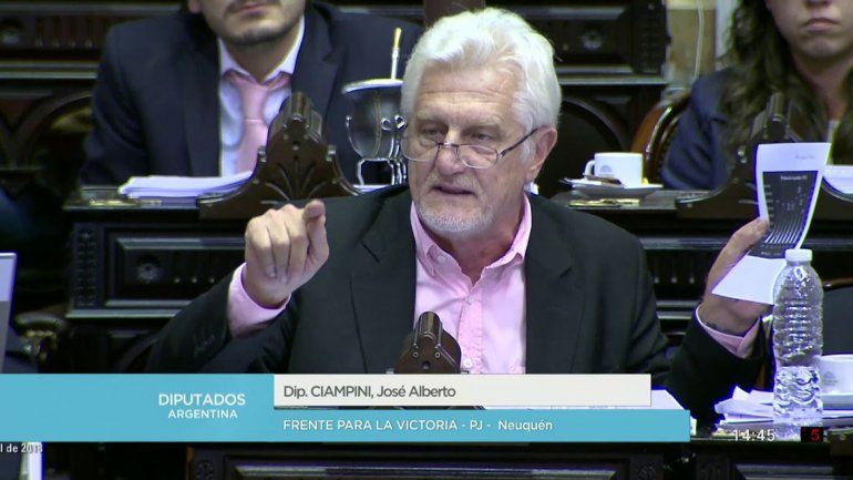Ciampini cuestionó el acuerdo contra los paros