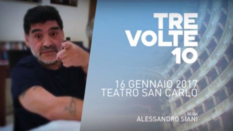 Un espectáculo musical sobre Maradona divide a Nápoles