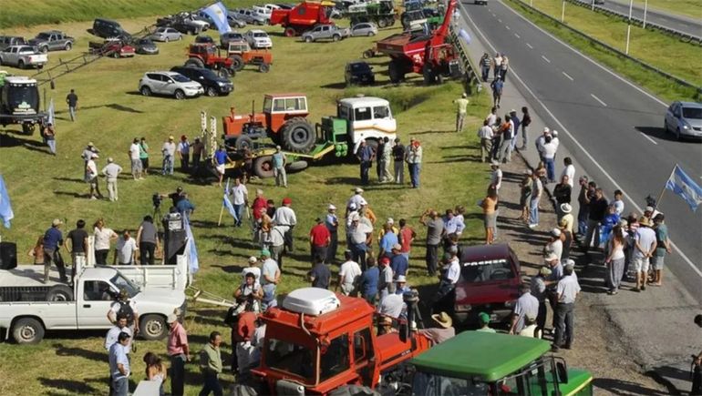 En medio del paro del Campo, el Gobierno cuestionó duramente la protesta