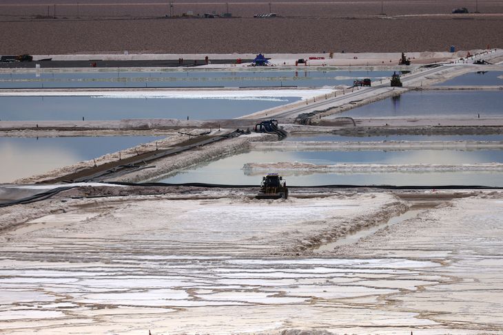 Vista general del proyecto de litio de Albemarle en Atacama, Chile. REUTERS/Ivan Alvarado