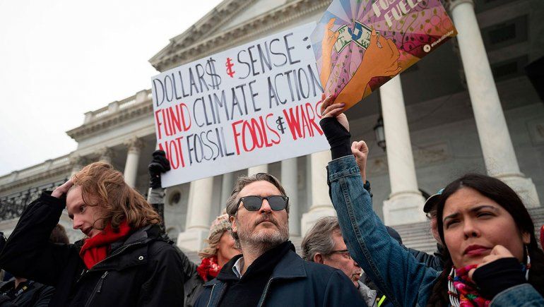 Joaquin Phoenix, el intérprete de El Guasón, fue arrestado en una protesta