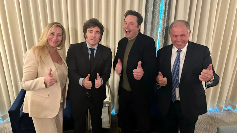 Hubo un segundo encuentro entre Javier Milei y Elon Musk. Hubo un segundo encuentro entre Javier Milei y Elon Musk.