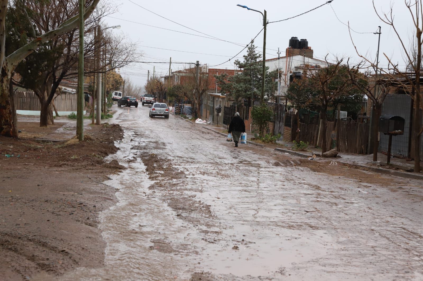 Agua y barro: ¿Cómo sigue el pronóstico de lluvia y nieve?