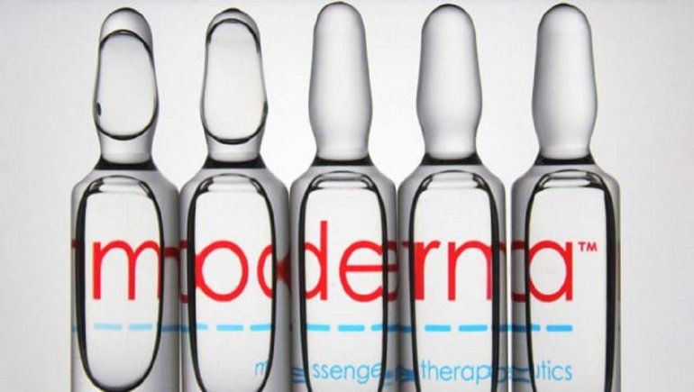 Vacuna Moderna contra el coronavirus.
