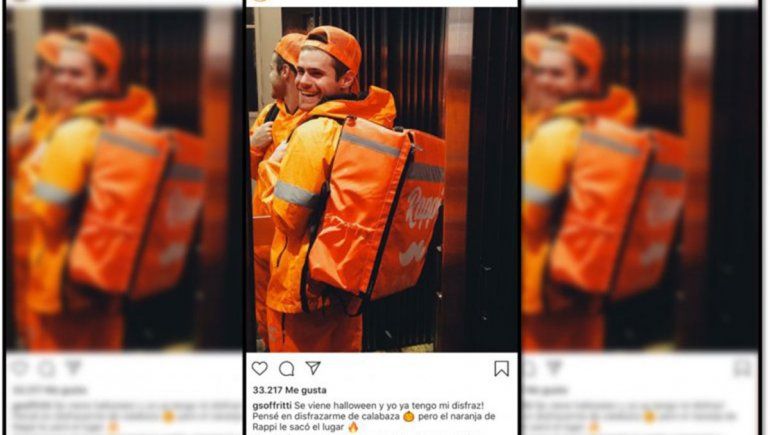 A Soffritti le dieron duro por su disfraz de Halloween