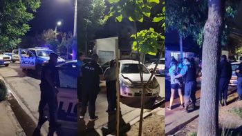 a lo chano, en neuquen capital: una joven escapaba de la policia a contramano y choco cuatro autos en huiliches a lo chano, en neuquen capital: una joven escapaba de la policia a contramano y choco cuatro autos en huiliches