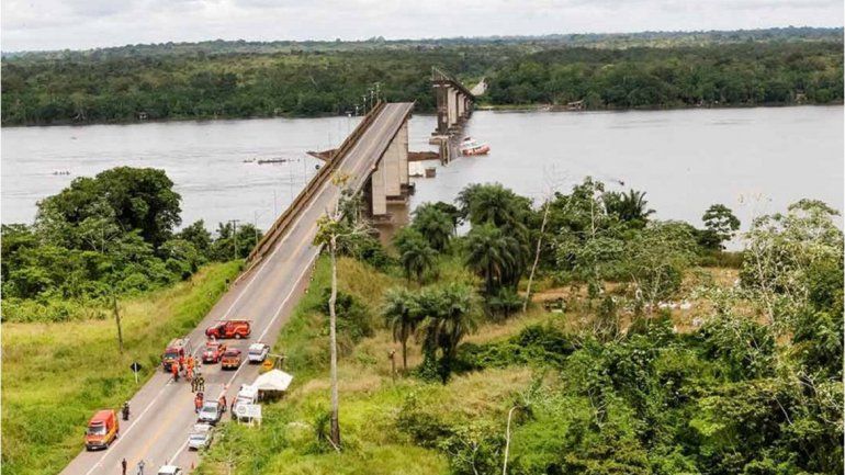 Tragedia en un puente brasileño