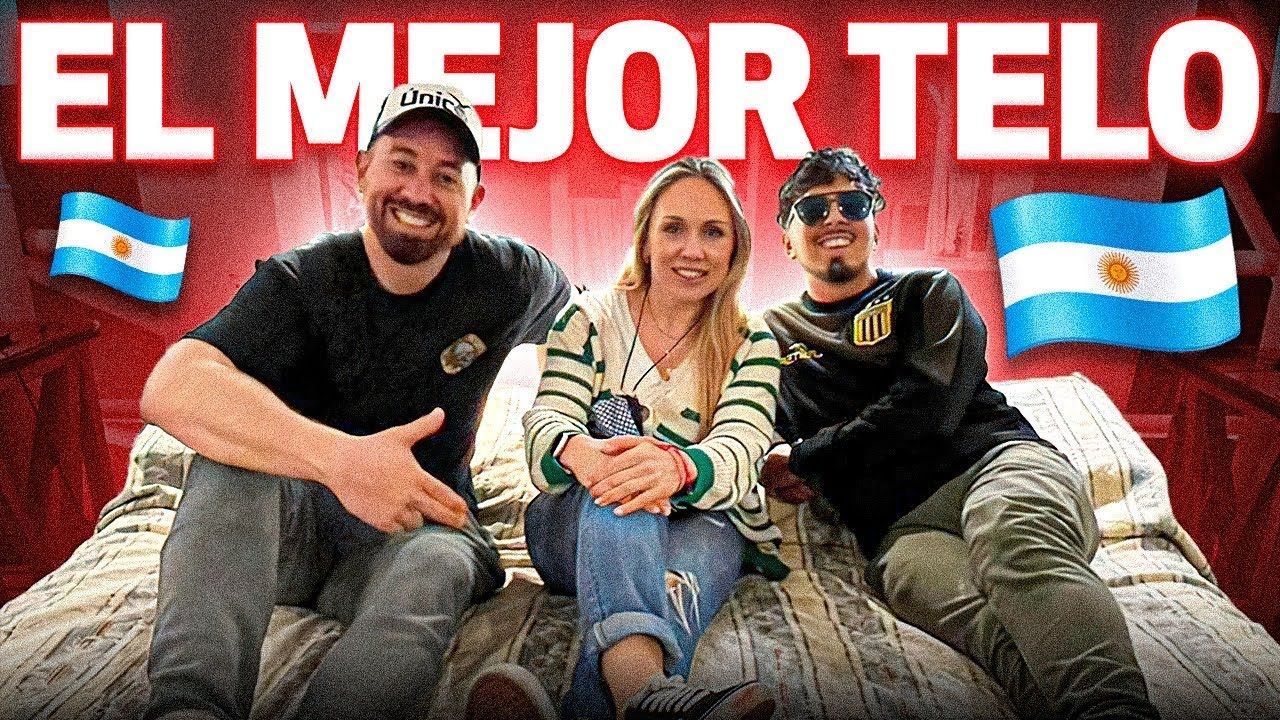 Influencers españoles visitaron un telo argentino y quedaron alucinados