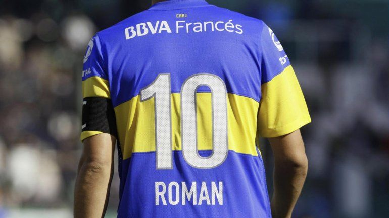 Las imágenes fueron tomadas durante el último partido de Riquelme con la camiseta de Boca cuando enfrentó a Lanús.