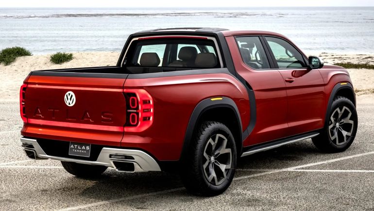 Volkswagen Atlas Tanoak Concept. Volkswagen Atlas Tanoak Concept.