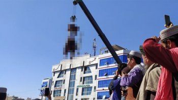 los talibanes cuelgan cadaveres como advertencia los talibanes cuelgan cadaveres como advertencia