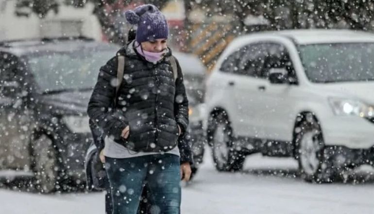 El SMN anunció un alerta por nieve.
