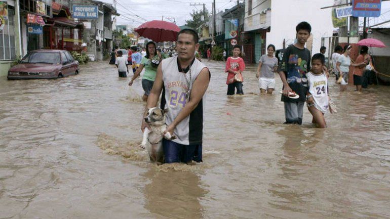 Un increíble tifón causa un desastre en la zona de China