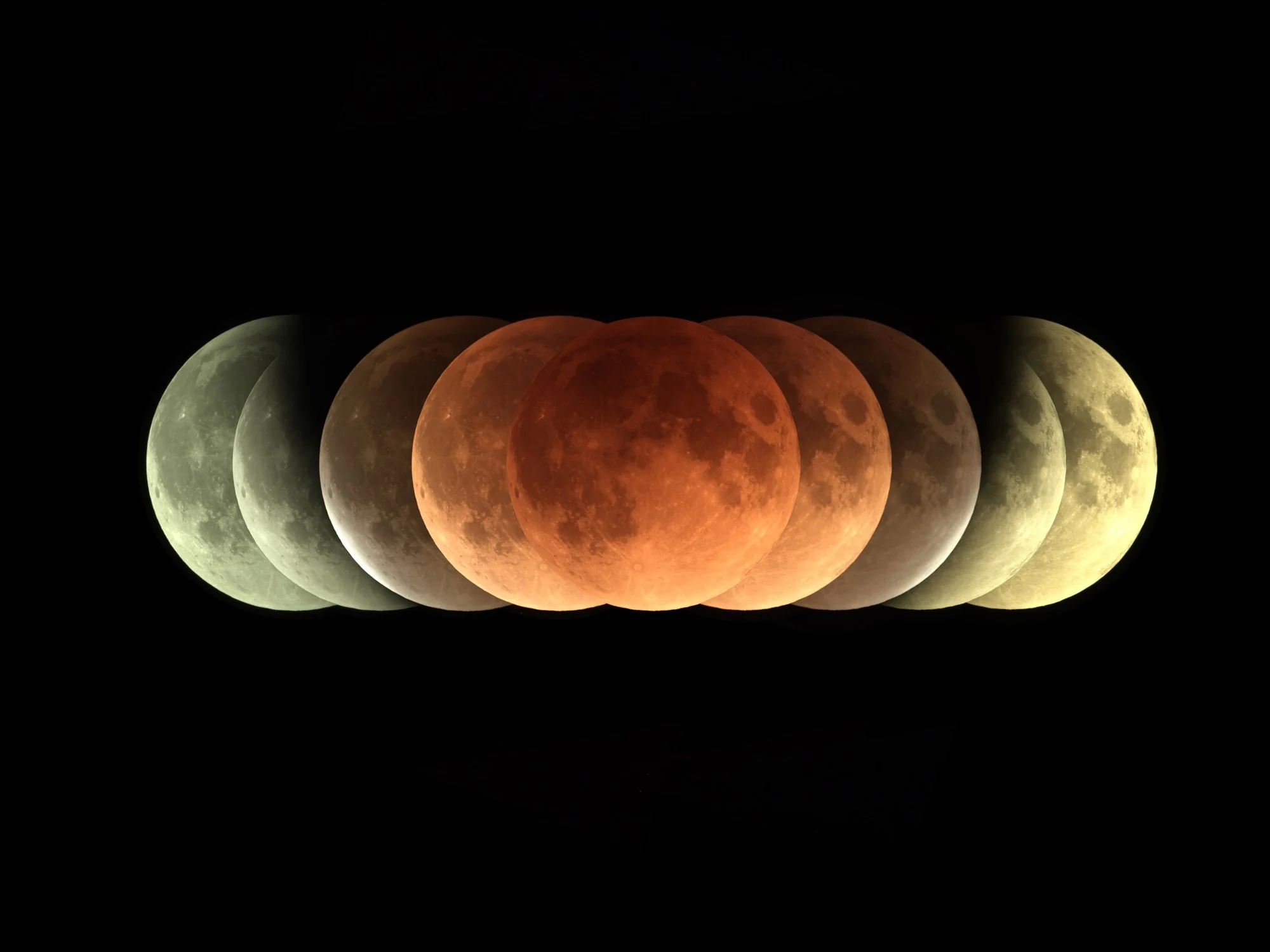 Eclipse lunar: así fue el paso a paso del fenómeno