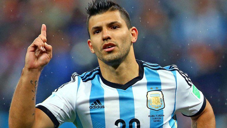El Kun Agüero pinta como 9 titular ante Rusia