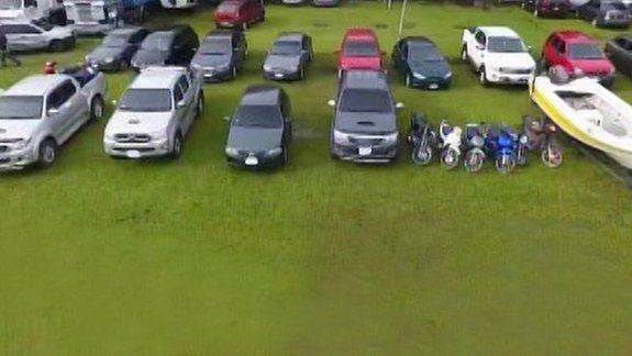 Intendente narco: secuestraron 47 autos