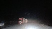 alerta por nieve en neuquen: 100 camiones esperan la reapertura del paso pino hachado