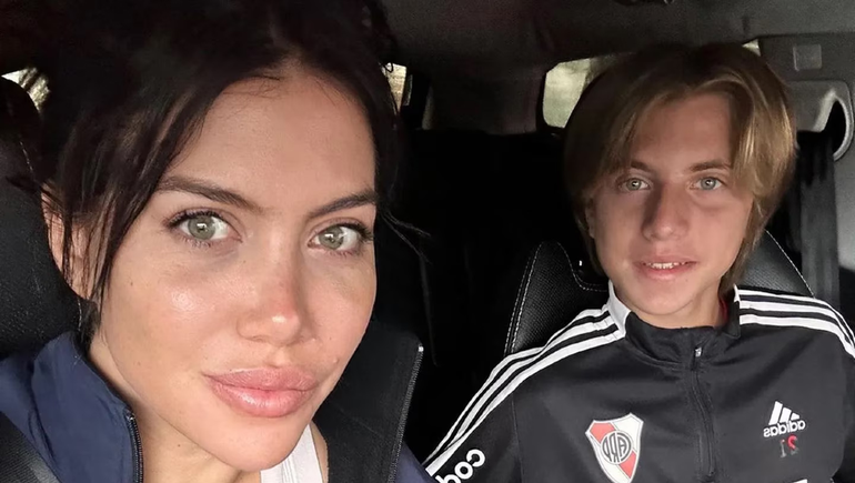 El hijo mayor de Wanda y Maxi López presentó a su novia en las redes