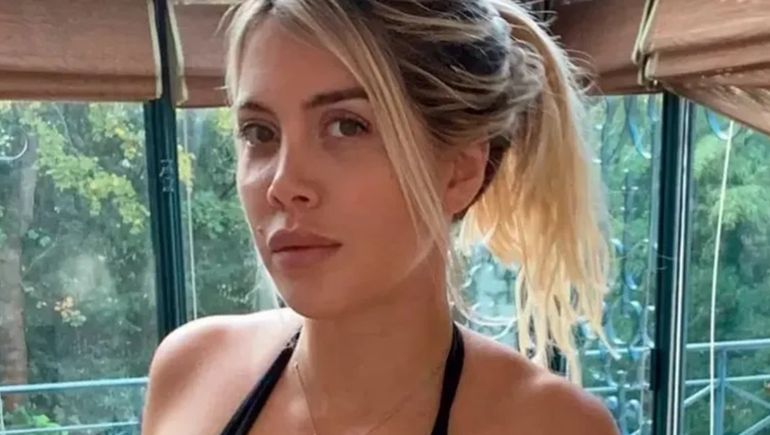 Wanda Nara se mostró bien acompañada.