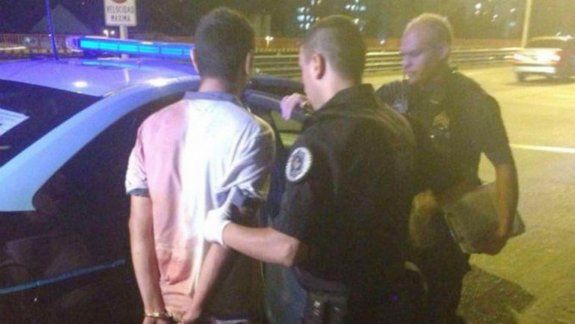 El confeso asesino de su hijo fue detenido en Puente Pueyrredón.