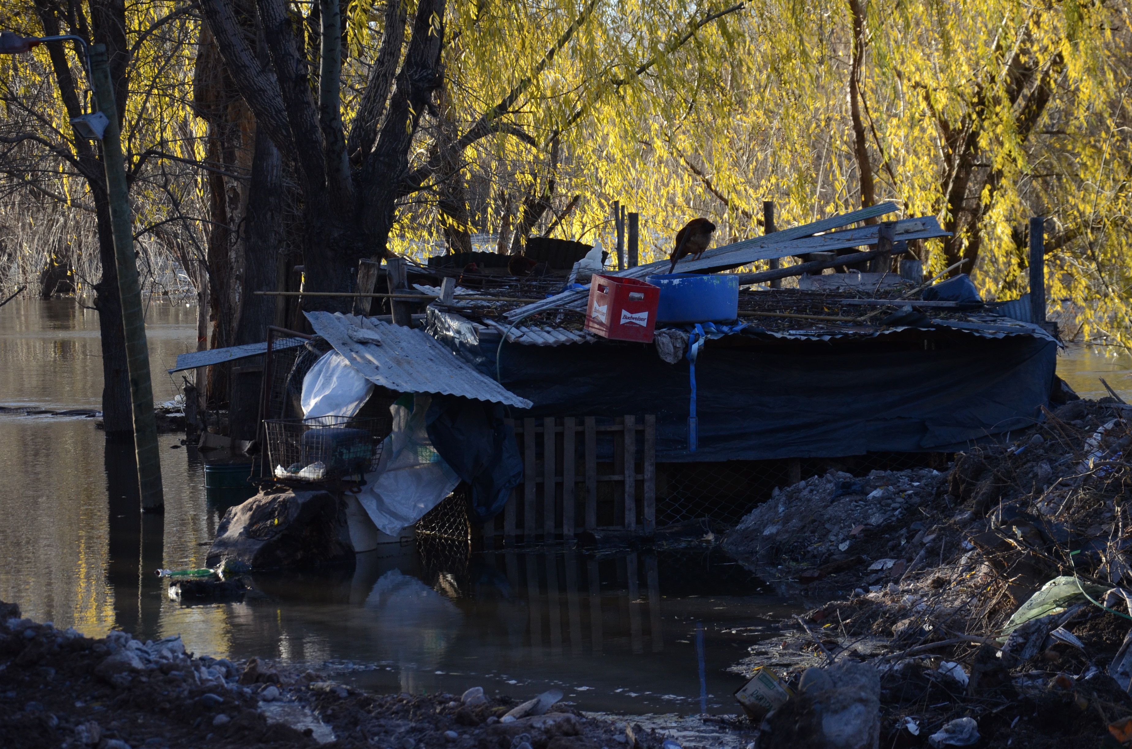 Corte en Dique Ballester: Si viene otra crecida del río