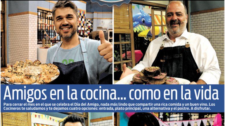 Cocineros Argentinos: amigos en la cocina... como en la vida