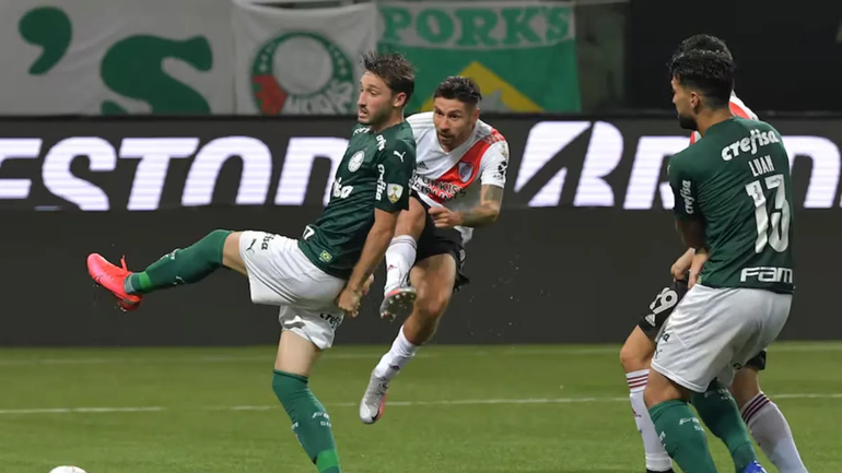 La gastada del Palmeiras a River en redes sociales que se volvió viral