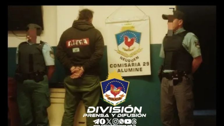 Prófugo de Buenos Aires se ocultaba en Aluminé y fue detenido