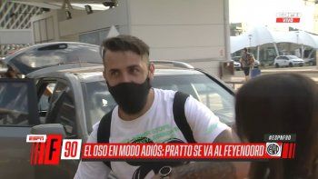 river: pratto se fue sin hablar y con rostro serio a holanda river: pratto se fue sin hablar y con rostro serio a holanda