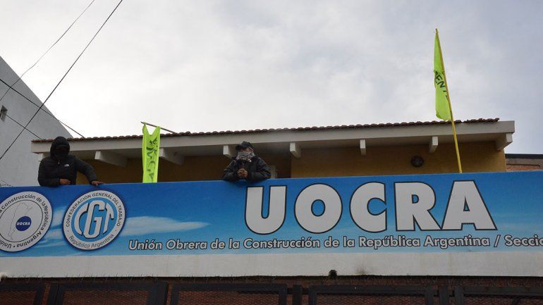 La Justicia determinó que no hay delito en la toma de la Uocra