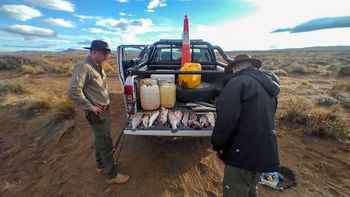 En uno de los controles de rutina en Neuquén En uno de los controles de rutina en Neuquén