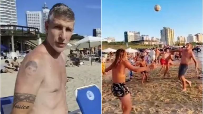El video playero por el que Martín Palermo se volvió viral