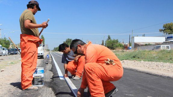 El Municipio realiza el último tramo de la obra hacia el oeste.