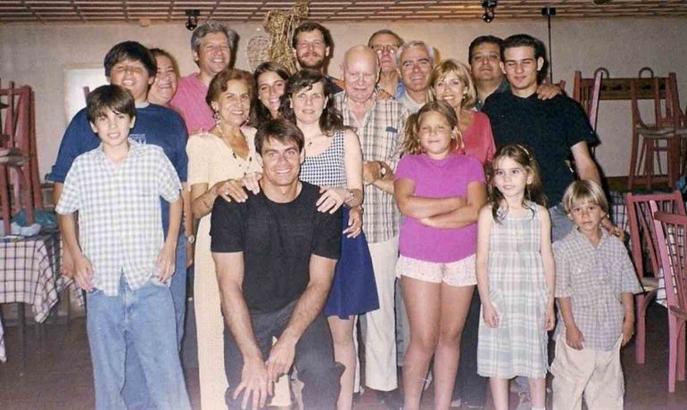 La familia de Eduardo y Eugenia.