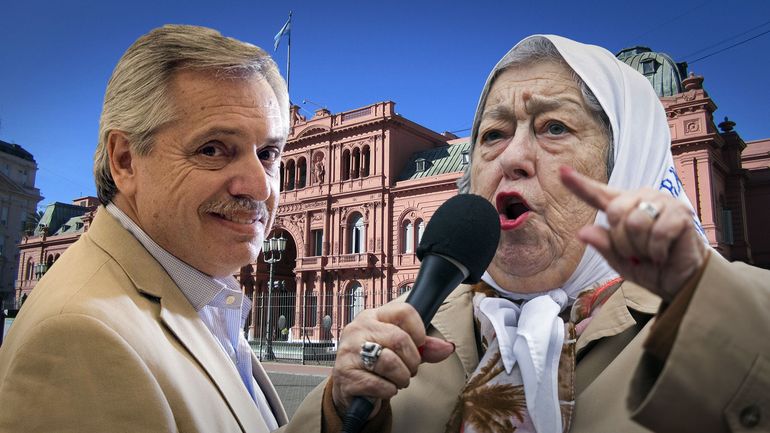 Madres de Plaza de Mayo, indignadas con el pésame de Alberto Fernández