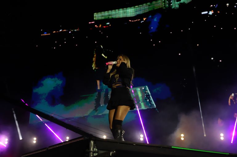 La emoción de Karina La Princesita en Neuquén: su mensaje tras la Fiesta de la Confluencia 2026