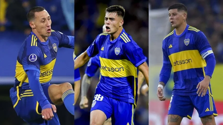 Lema, Anselmino y Rojo de las ausencias resonantes de Boca Lema, Anselmino y Rojo de las ausencias resonantes de Boca