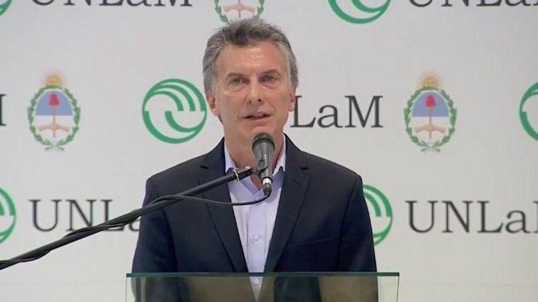 Estuvo de visita en la Universidad Nacional de La Matanza.